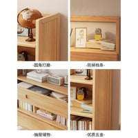 桌面书架桌上置物架家用卧室简易化妆品收纳整理架书桌多层展示架
