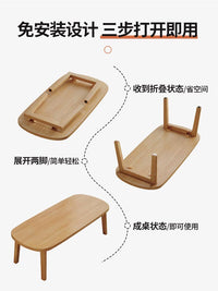 北欧现代简约边几极简家用客厅沙发边可折叠小茶几小户型卧室阳台