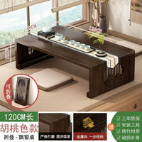 可折叠仿古飘窗小桌榻榻米茶桌茶台炕桌炕几中式矮桌子坐地小茶几