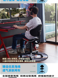 网布办公椅学生学习椅升降写字椅子书桌转椅座椅旋转升降椅强恩逊