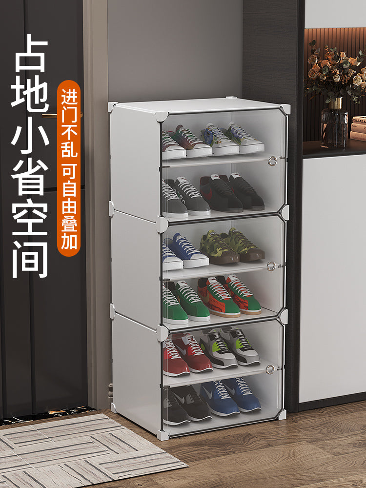 鞋架宿舍小型室内收纳好看多层省空间家用入户门口不占空间小鞋柜