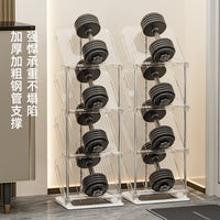 简易鞋架透明家用门口鞋子收纳神器入户门拖鞋架超窄小型鞋柜多层 透明白5层