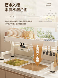 厨房碗碟沥水架家用多功能洗碗架水池放盘架子碗架收纳水槽置物架