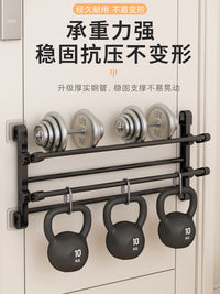 免打孔宿舍鞋架子小型桌下鞋子收纳架小窄挂壁式置物架沥水挂墙上 可折叠-曜石黑50cm长【可放4双鞋】