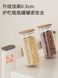 可伸缩厨房微波炉架子置物架多功能电饭锅一体支架台面烤箱专用 【升级款】可伸缩款-白色单层6挂钩