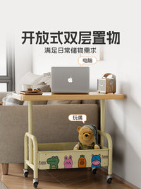 沙发边几客厅家用分层茶几边柜创意小茶桌落地可移动床头柜小桌子