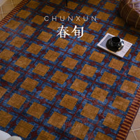 春旬/中古风客厅地毯复古轻奢高级感南洋风电竞房无甲醛防滑地垫 序迹 196CM×300CM
