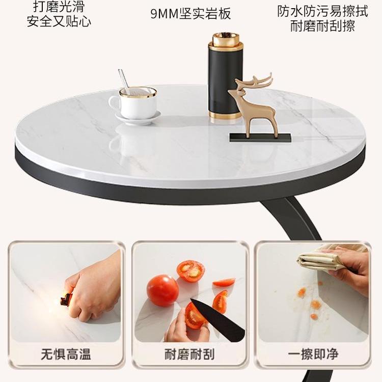 北欧轻奢多功能岩板边几客厅沙发边桌边柜现代简约角几创意小茶几