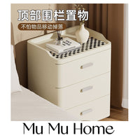 Mu Mu 沐家免安装收纳柜家用卧室整装床头柜带抽屉宝宝衣服衣物置