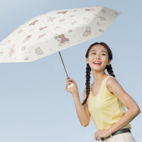 联名迷你卡片太阳伞女遮阳防晒晴雨两用防紫外线小巧便携折叠口袋