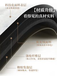 V-SION围脖小狗软硅藻泥浴室吸水地垫防滑速干脚垫卫生间门口垫毯 400mm×600mm HD-0376★微博小狗【加厚防滑-吸水速干】-矩形