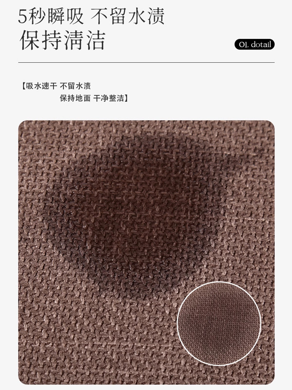 浴室防滑垫吸水速干脚垫美式复古民族风耐脏免洗地垫厕所门口软垫 40*60CM【高密度编织】吸水防滑 斯凯琳