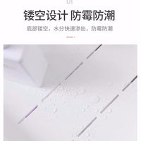 落地置物架多层储物浴室架子厕所卫生间洗手间客厅家用厨房收纳架 加厚三层单边置物架