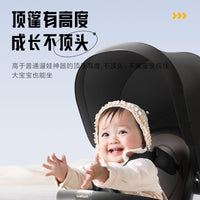 elittile逸乐途F2遛娃婴儿手推车溜娃神器轻便折叠双向可坐躺 经典黑色