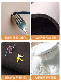 卡通浴室吸水地垫软硅藻泥家用防滑脚垫厕所门口洗澡卫生间速干垫 60*90cm【防滑不移位】 DY巧克力曲奇
