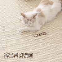 高级感圆形地毯现代客厅沙发茶几毯书房转椅垫摇椅垫卧室床边垫子 驼色 直径120CM