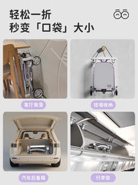 德国KK口袋推车婴儿推车儿童遛娃神器可登机可折叠大童宝宝景观车 酷酷灰-半躺版+扶手+护裆带