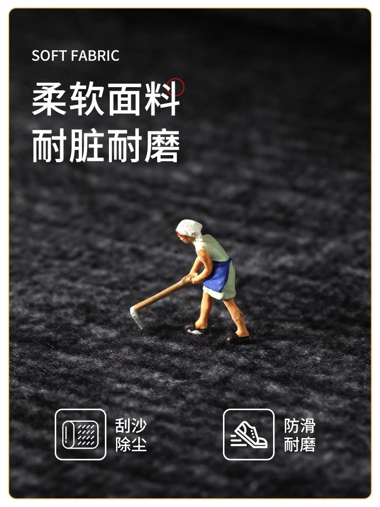 地垫入户门垫客厅卧室防滑垫卫生间脚垫家用现代简约地毯门垫进门 60*90cm【防滑颗粒 牢固贴地】 welcome-小黑猫