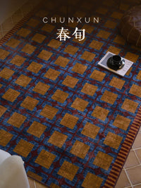 春旬/中古风客厅地毯复古轻奢高级感南洋风电竞房无甲醛防滑地垫 序迹 196CM×300CM