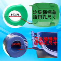 Wheelie Bin Lid Garbage Can Lid Easy Installation Garbage Can for Outdoor