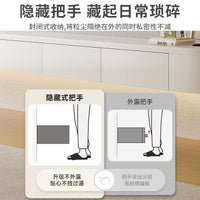 北欧轻奢实木悬空电视柜简约现代悬挂式客厅家用小户型悬浮岩板茶