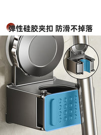 Suction Cup Mop Holder Waterproof Suction Broom Organizer Heavy Duty Utility Hanger for Washroom, Garage