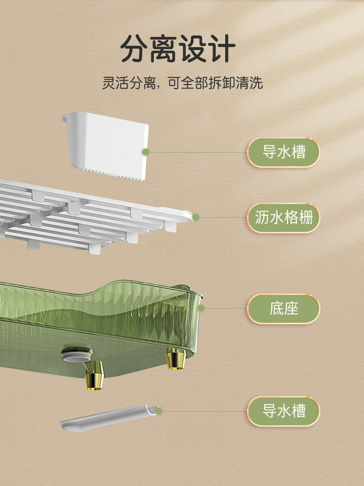 厨房碗碟收纳架沥水碗盘架家用收纳碗筷餐具置物架碗架沥水架
