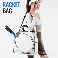 Pickleball Bag Waterproof Neoprene Handbag Crossbody Large Capacity Tennis Bag