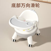 防侧翻卡通宝宝餐椅儿童椅子凳子婴儿靠背椅叫叫椅小矮款坐椅座椅