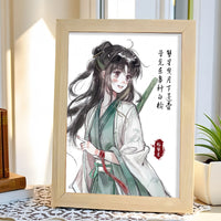 千山茶客重生之女将星将门毒后沈妙高颜值相框房间挂墙桌面摆件潮