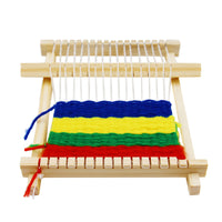 DIY Wooden Weaving Loom Kit for Kids - Educational Science Craft Toy