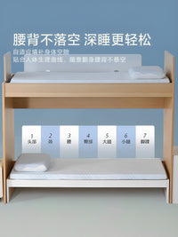 水星家纺学生宿舍床垫慢回弹记忆棉床垫软垫子租房榻榻米单人床垫 床垫-厚约7cm【慢回弹记忆棉+A类抑菌+分区设计】深睡 120cm×200cm【不易塌陷，现货速发】