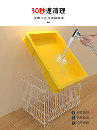兔笼防喷尿大号兔子窝笼子荷兰猪豚鼠笼自动清粪宠物专用室内家用