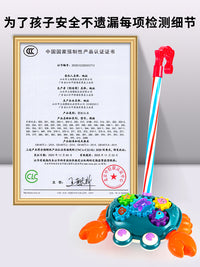 宝宝学步手推车推推乐婴儿手推飞机玩具儿童学走路单杆1-2岁推杆3 【店长热推❤】红色-超大推车飞机2686
