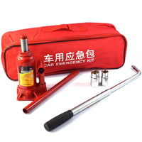 千斤顶小汽车用液压手摇随车换胎维修工具车载千金顶套筒扳手套装 20寸十字套筒扳手 铬钒钢汽修专用款