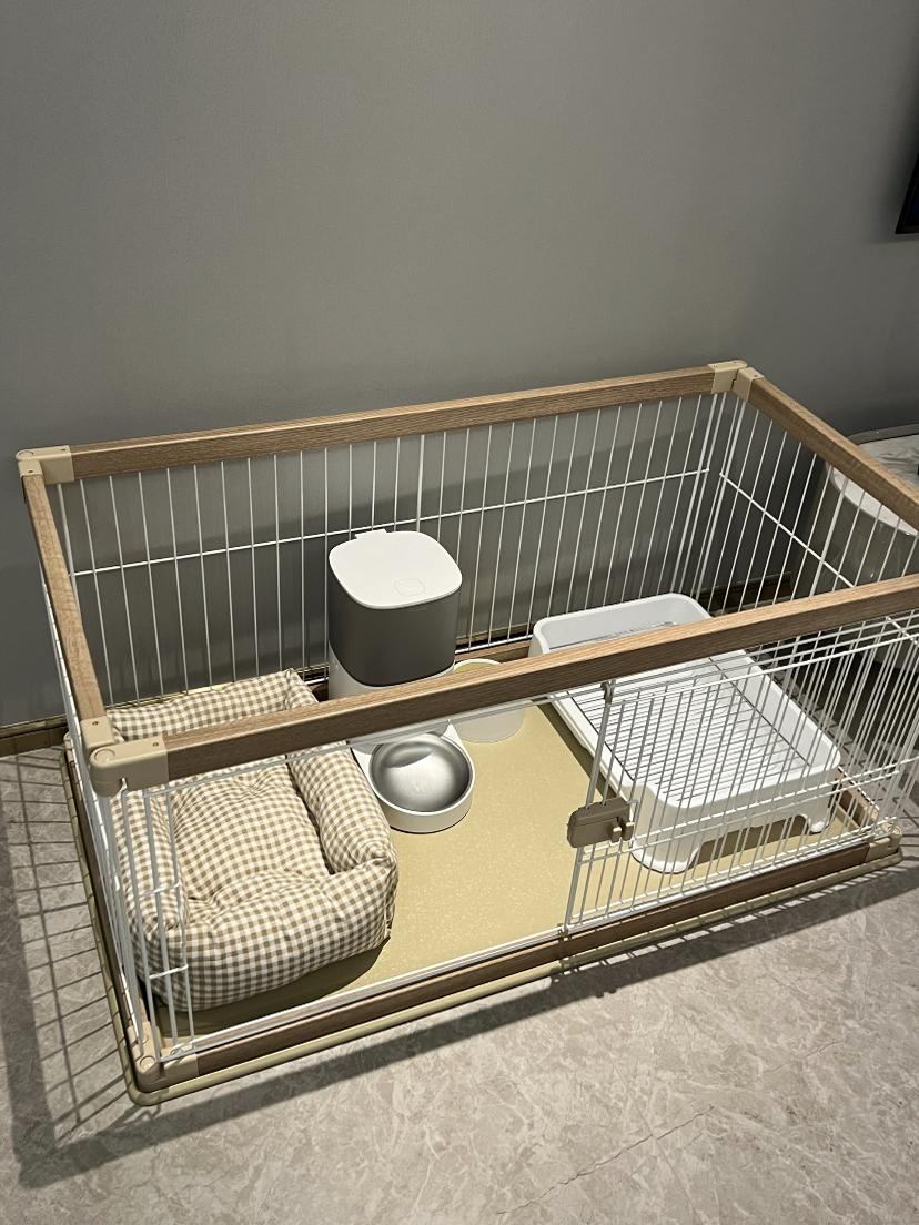 爱丽丝狗笼室内栅栏带厕所爱丽思狗笼中型小型犬宠物围栏护栏狗窝 适合小号 笼顶 官方正品 闪电发货