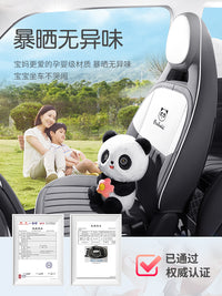 专用于吉利熊猫mini座椅套骑士卡丁座套坐垫迷你座垫车内装饰改装 吉利熊猫MINI/2024-2025款熊猫骑士版/卡丁/元气熊 原车款★呆萌绿-标准【环保无异味+质保5年+前后排全包】
