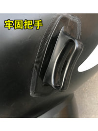水上冲浪坐骑成人儿童游泳圈黑鲸鱼鲨鱼大海豚浮排戏水充气玩具 黑鲸鱼（不含打气筒）