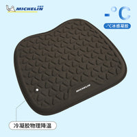 Michelin/米其林夏季冷凝胶坐垫汽车座垫透气冰感凉垫46*43大尺寸 薄荷绿
