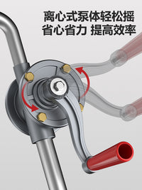 手动抽油泵油抽子柴油机油齿轮油加注器抽油神器手摇抽油泵小铝泵