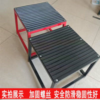 健身房弹跳训练蹬多功能体操凳运动体能训练器材渐进式跳箱跳凳 45cm跳凳红色款