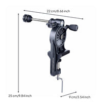 Double Shaft Reel Spooler Manual Crank Fishing Reel Line Winder for Tackle Shop