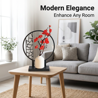 Folding Screen Ornament, Study Desk Folding Screen, Mini Partition Home Office, Desktop Divider, Vin - Image 10