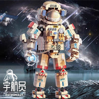新款宇航员积木玩具中国航天拼装益智儿童高难度手办模型12岁以上