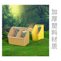 Pigeon Feeding Box with Lid, Anti-Spill, Hanging Type