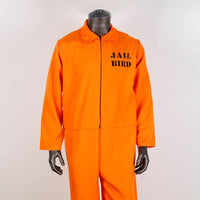 2020新款欧美男囚犯服万圣节男士成人橙色囚服cosplay服装