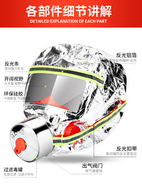 火焰战士消防面具火灾逃生过滤式自救呼吸器防火防烟防毒面罩面具