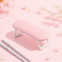 Nail Hand Pillow Oval Top Nail Hand Rest Manicure Arm Rest Pillow Portable Beauty Accessory Soft Feel