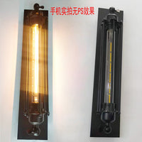 复古工业风壁灯loft美式乡村酒吧咖啡店阳台楼梯长笛过道灯单多头