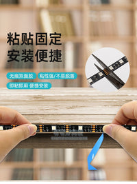 洞洞板LED灯条rgb蓝牙七彩电竞装饰USB幻彩变色电脑随屏氛围灯带 【USB蓝牙APP 3米】七彩裸板 60 其它